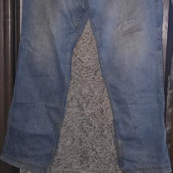 NWT KIRKLAND SIGNATURE 7771420 DARK WASH STRAIGHT FIT JEANS 40x32 #G641 - Picture 5 of 5